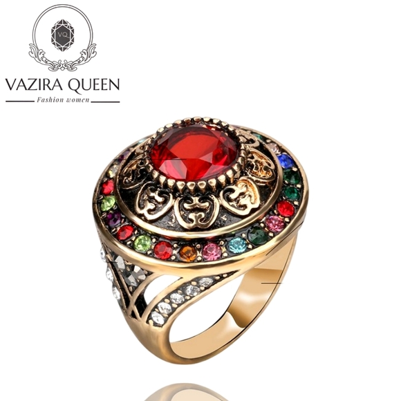 VQ Vintage Style Turkish Ring - Picture 1 of 5